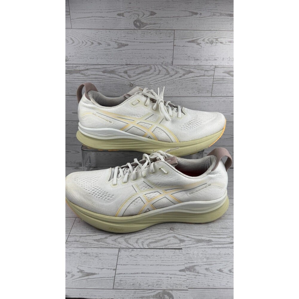 Asics Gel-Kayano 32 1011C054 White 14 4E Mens Sneakers Mesh Running Shoes #128